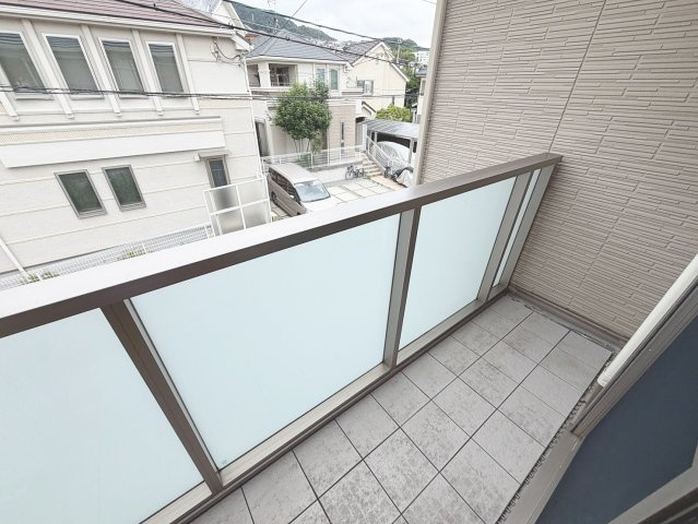 コスモス野上のバルコニー