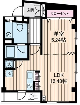 いずみマンションの間取り|間取りです。