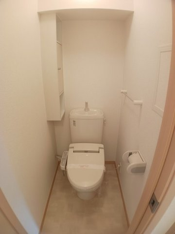 プラシード　弐番館のトイレ|シンプルで使いやすいトイレです