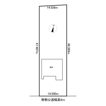 北見市美山町東２丁目７３番地１６３　中古売家の区画図