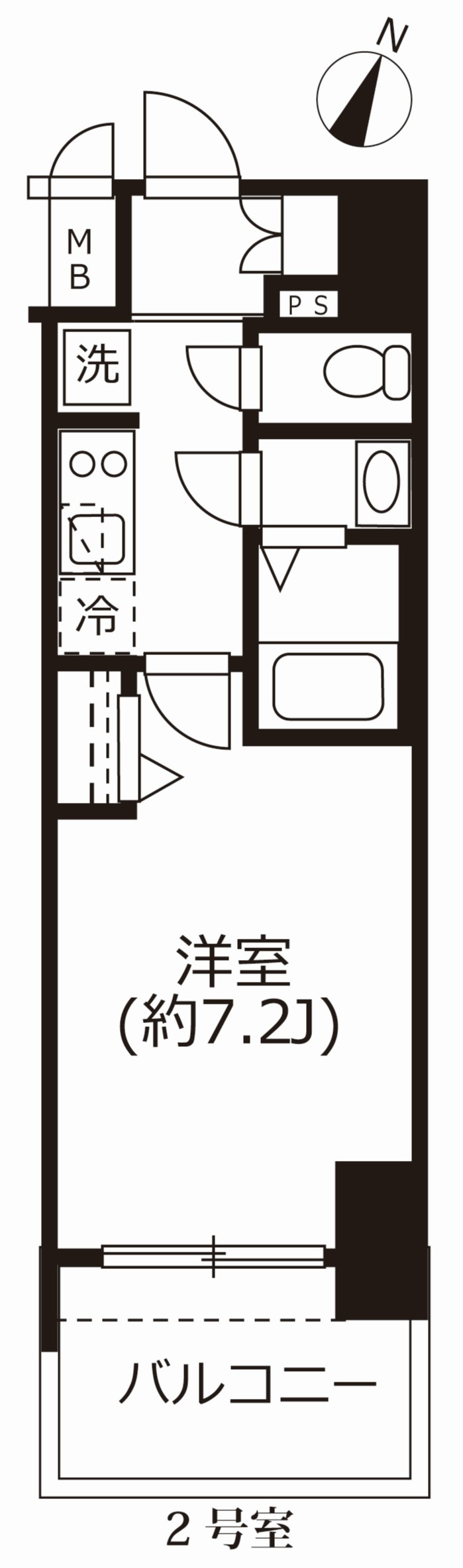 アドバンス名古屋モクシーの間取り