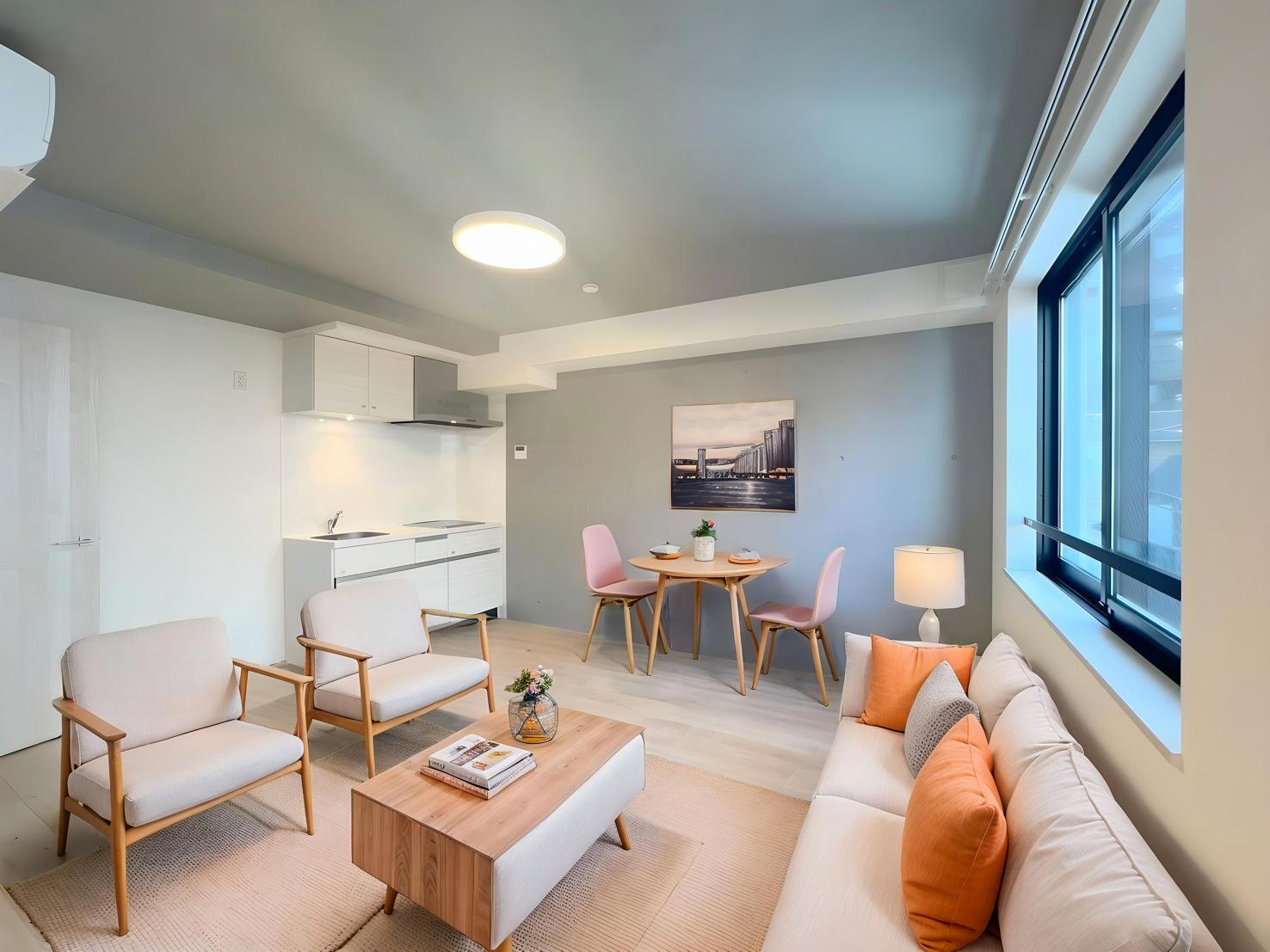 CASA　PIAZZA　西日暮里のロビー|CG家具のため実際は家具が付きません