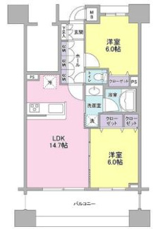 【間取り】 | パークフラッツ横濱公園