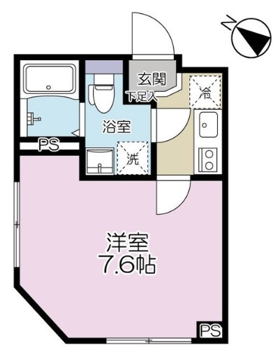 【間取り】 | Fleur千歳船橋