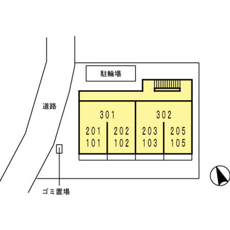 Allureの区画図