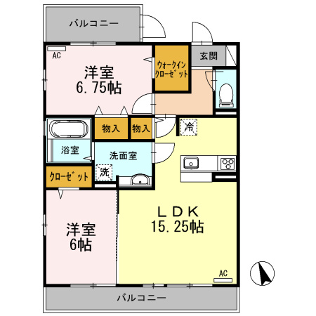 Allureの間取り