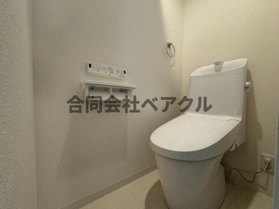 【トイレ】 | プライベートレジデンス東山七条 | コンパクトで使いやすいトイレです