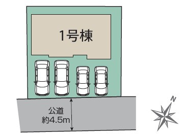【区画図】 | blooming garden北本市西高尾4丁目　新築住宅