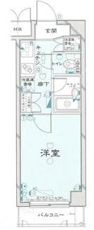 【間取り】 | ルーブル都立大学Ⅱ | 間取りです。