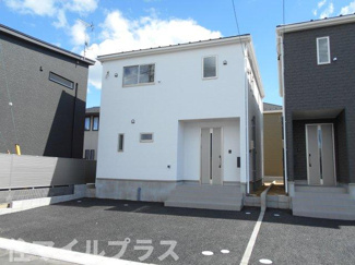 【外観】 | 郡山市大槻町林ノ東新築一戸建て9棟 | おしゃれな外観です