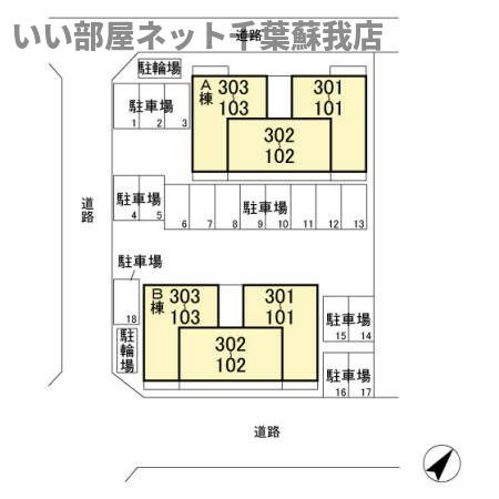 エスペランサABの区画図