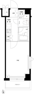 【間取り】 | ルーブル大森六番館