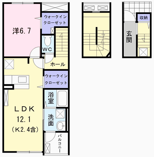 【間取り】 | メゾンエレガンテ | 間取図