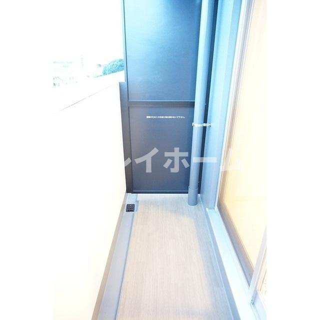 ケリア西馬込アジールコートのバルコニー