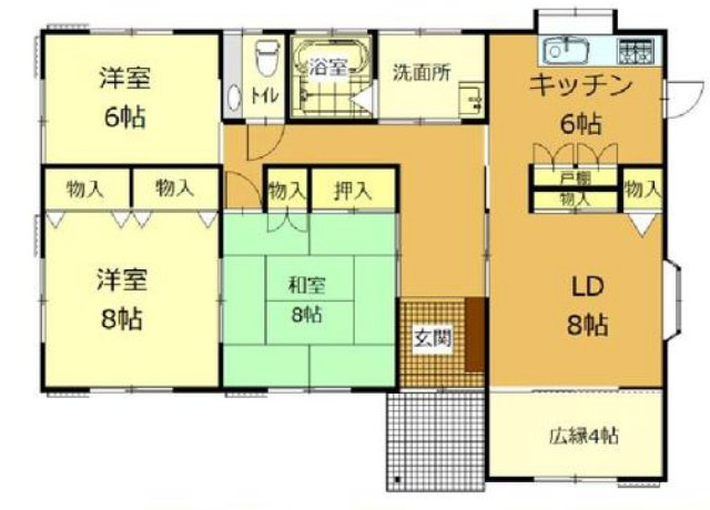 【中古戸建】前橋市富士見町石井の間取り|■間取り図｜敷地面積：474.46（約143.52坪）　建物面積：99.37（約30.05坪）