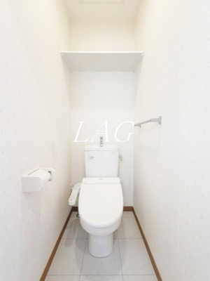 【トイレ】 | ハイツアヅミノ | トイレです。