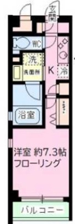 【間取り】 | ヴィルヌーブ　蔵前 | 間取りです。