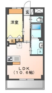 【間取り】 | エスペランサ | 間取りです。