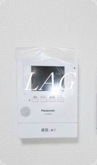 【セキュリティ】 | ブランシェ | モニター付きインターホンになります。