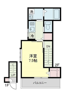 【間取り】 | ベル・フルール | 間取りです。