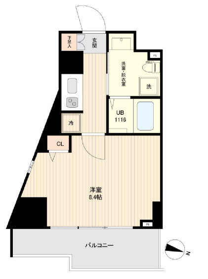 SIDE Oneの間取り