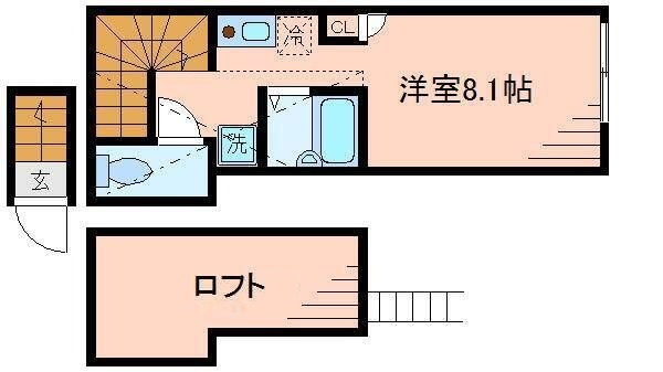 マーキュリー平井の間取り|間取りです。