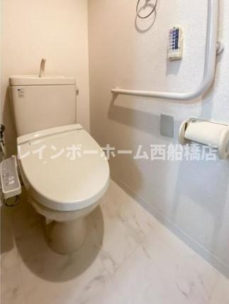 ジュネス北国分のトイレ