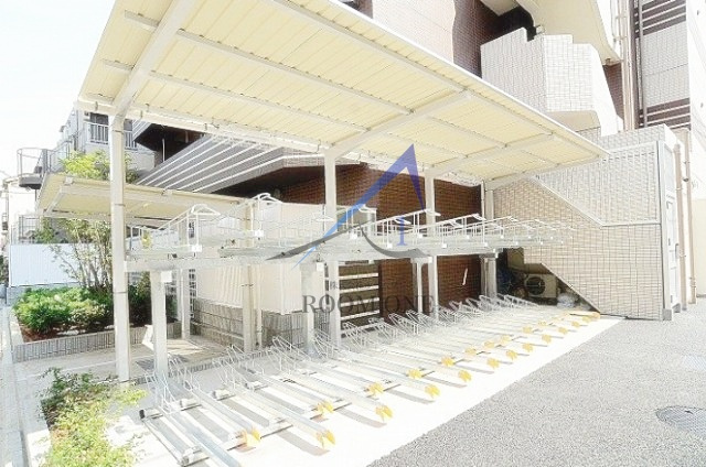 ステージグランデ早稲田のその他共用部分|駐輪場です。