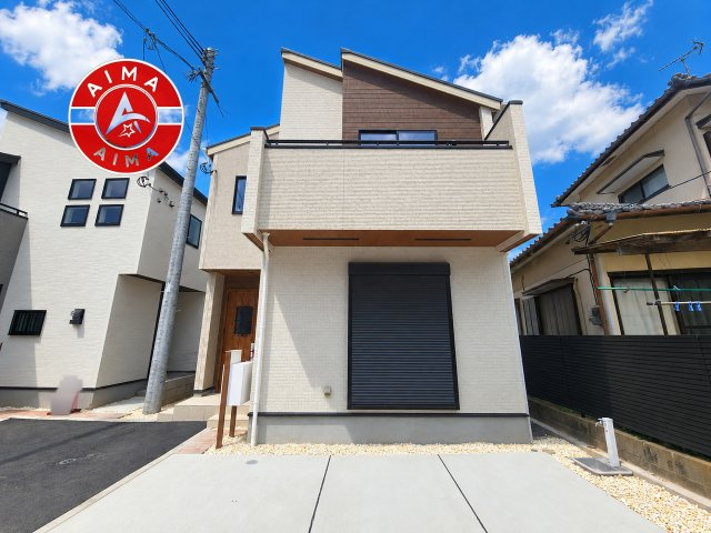福岡市南区曰佐3丁目第1-4棟（3号棟）の外観|デザイン性のある外観です。