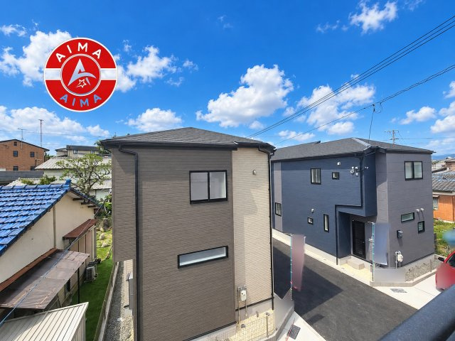 福岡市南区曰佐3丁目第1-4棟（3号棟）の展望|窓から緑が見える物件も魅力的です。