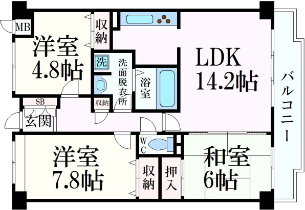 シャムロックコート西岡本