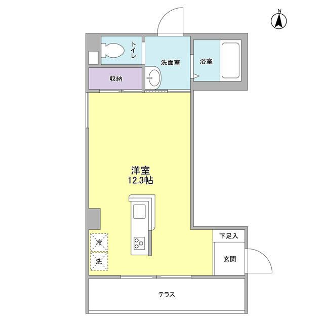 加藤医院ビルの間取り