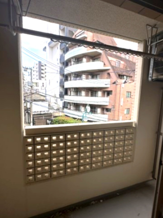 夢工房のバルコニー