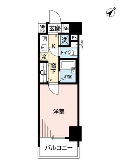 【間取り】 | マイナビSTAYミライ戸越銀座ツインズ弐番館（パークウェルツインズ戸越銀座　弐番館）