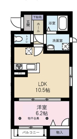 シャーメゾン弥生の間取り|間取りです。
