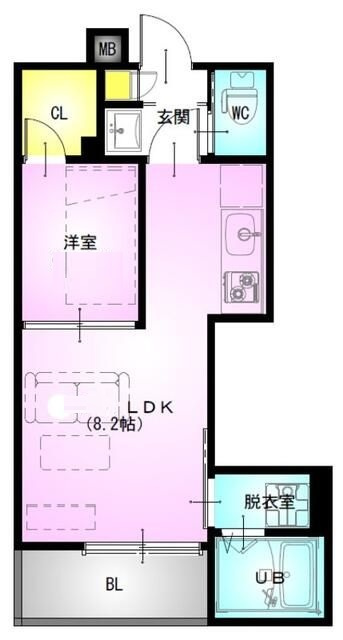 Ｒ－Ｓｍａｒｔ　川口元郷の間取り|間取りです。