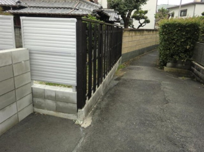 【前面道路含む現地写真】 | 霞ヶ丘２丁目　土地