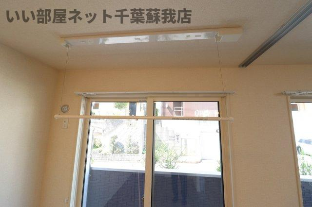 サンブライト　Bの内装|室内物干