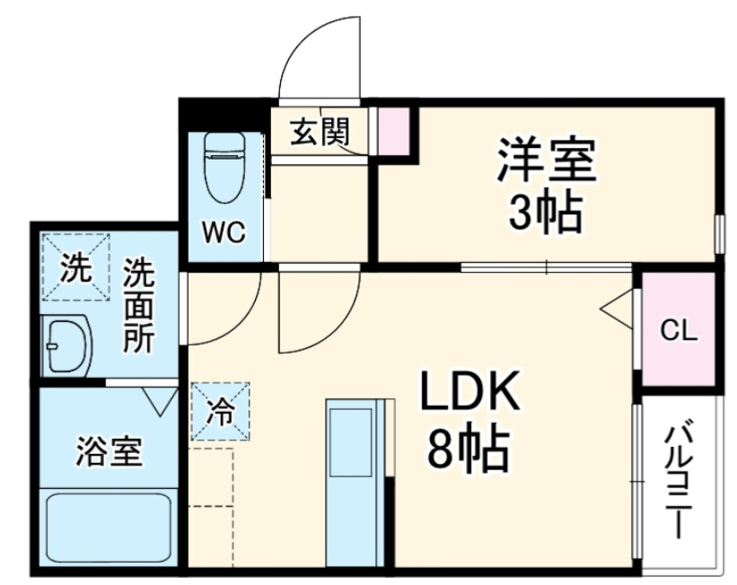 Delica東岩槻の間取り