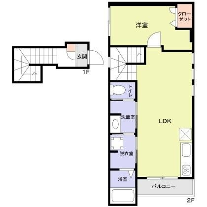 Ｆｏｒｅｓｔ　Ｇｒａｃｅの間取り|間取りです。