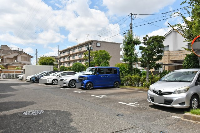 与野リリエンハイムの駐車場