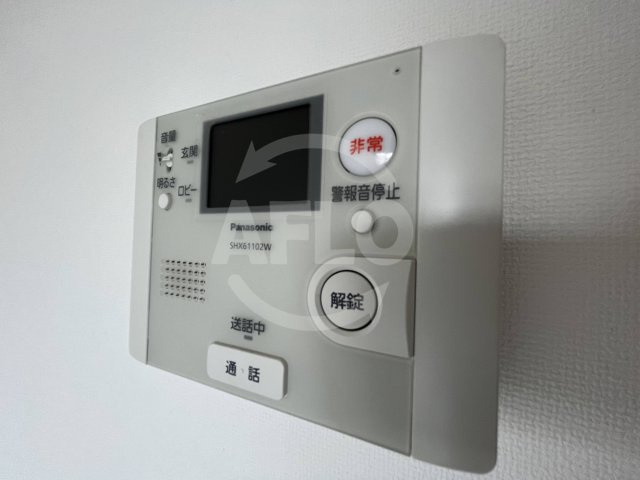 レジュールアッシュ弁天のセキュリティ|レジュールアッシュBETEN　インターホン