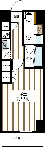 ＡＸＡＳ墨田ＡｓｙｌＣｏｕｒｔの間取り