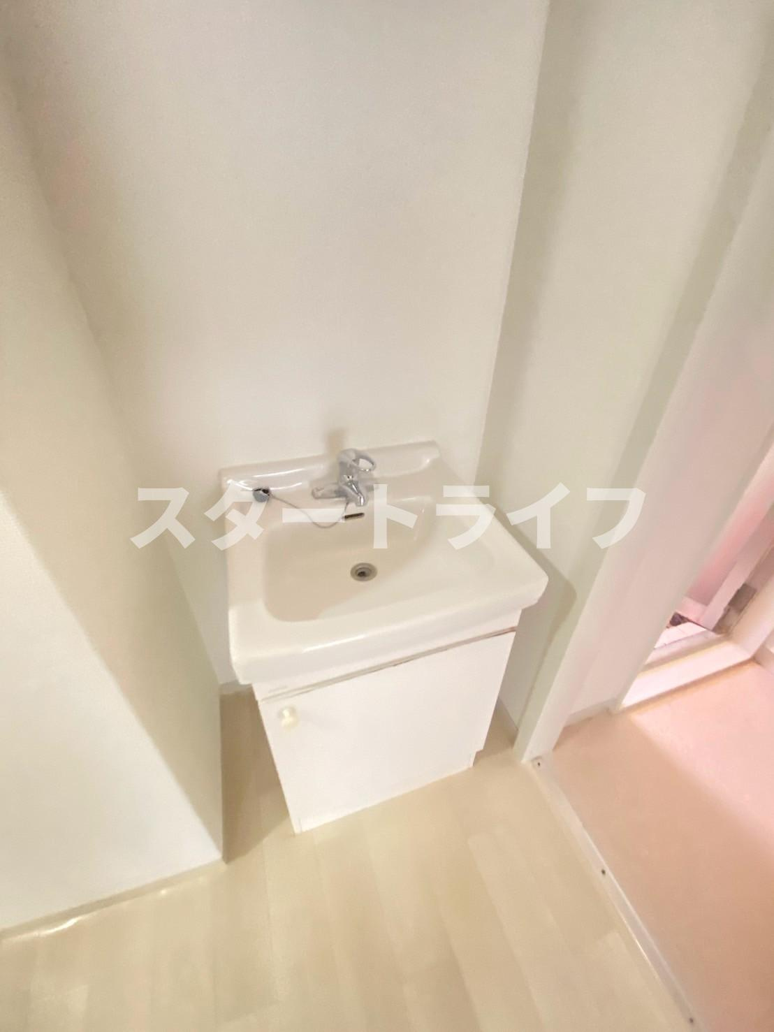 大阪市淀川区宮原５丁目の賃貸マンションの洗面所