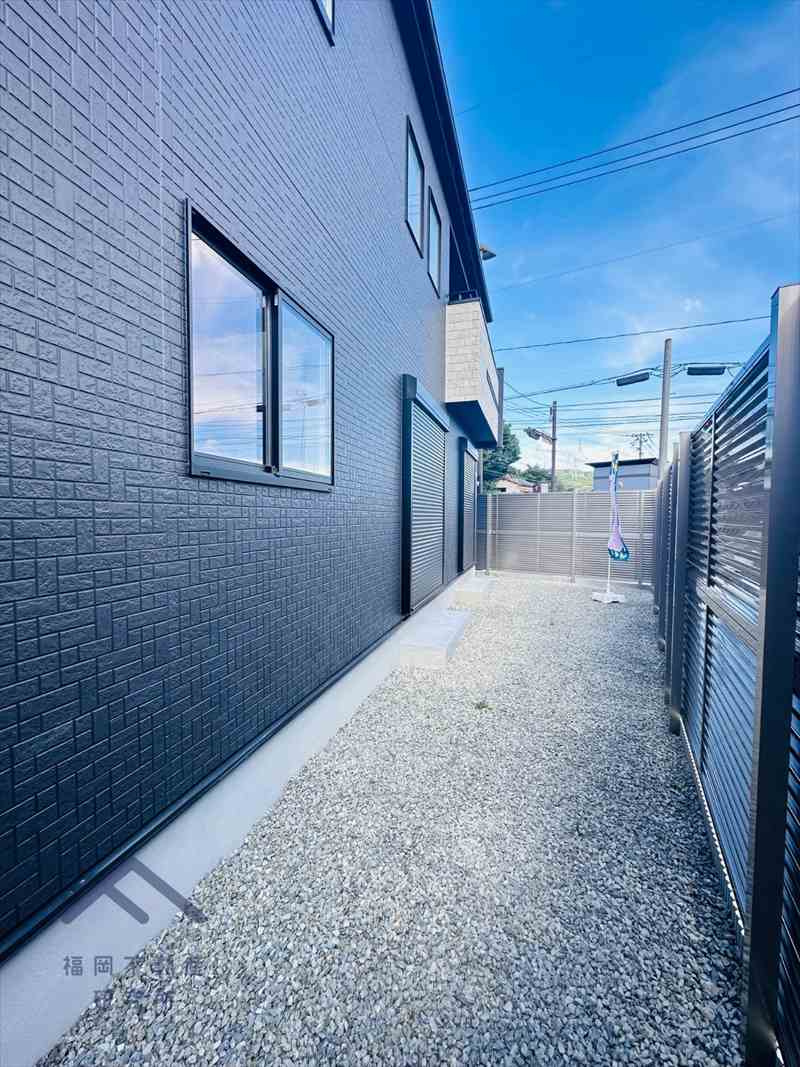 筑紫野市大字吉木　戸建ての庭