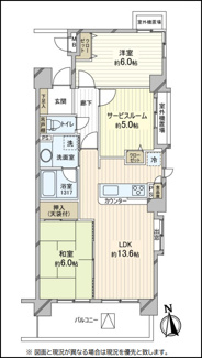 【間取り】 | リブゼ横浜サザンコート