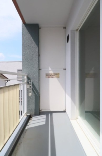 中野区中央１丁目の賃貸マンションのバルコニー