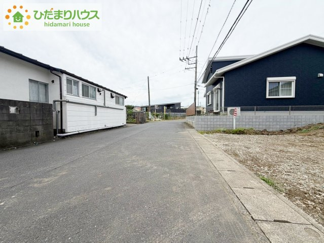 日立市東大沼町第2　新築戸建の前面道路含む現地写真|小中学校が近く、お子様の通学も安心♪
