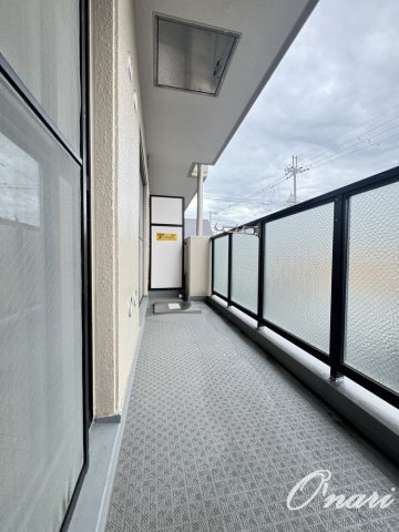 フェリス旭ヶ丘のバルコニー