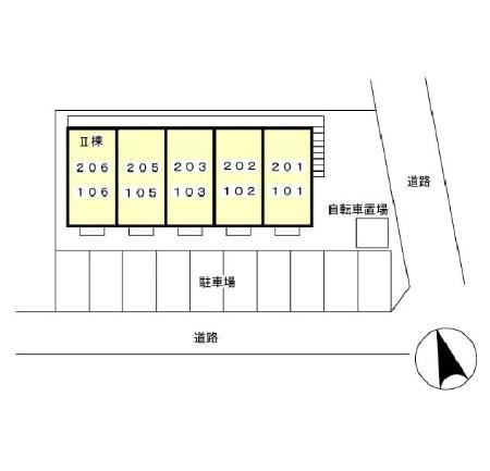 【区画図】 | Ｓスクエア Ⅱ
